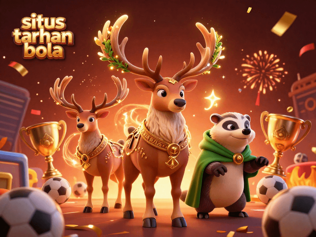 Experience the excitement of situs taruhan bola with vibrant characters and rich sports elements.