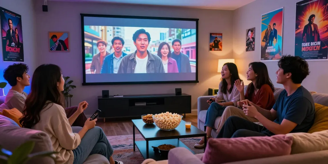 Watch bokep china full hd film with friends in cozy viewing room.