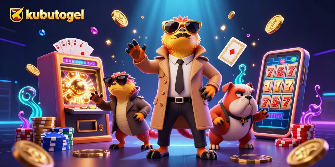 Kubutogel menawarkan jackpot menarik dengan tiga raptor kartun beraksi di kasino.