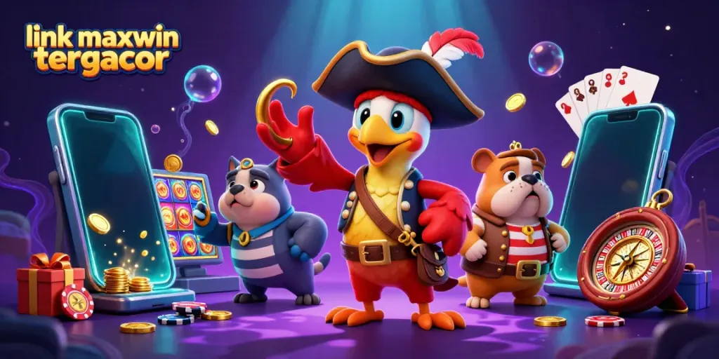 Engage with epic slot adventures at link maxwin tergacor featuring vibrant slot games and dynamic characters.