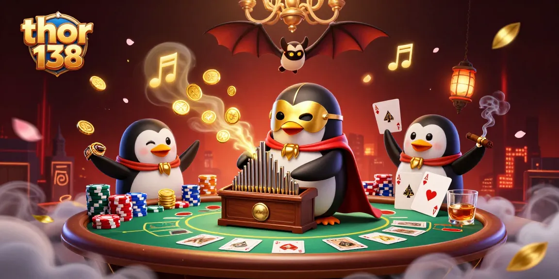 Thor 138 menghadirkan mesin slot dan koin emas dalam aksi permainan taruhan yang mendebarkan.
