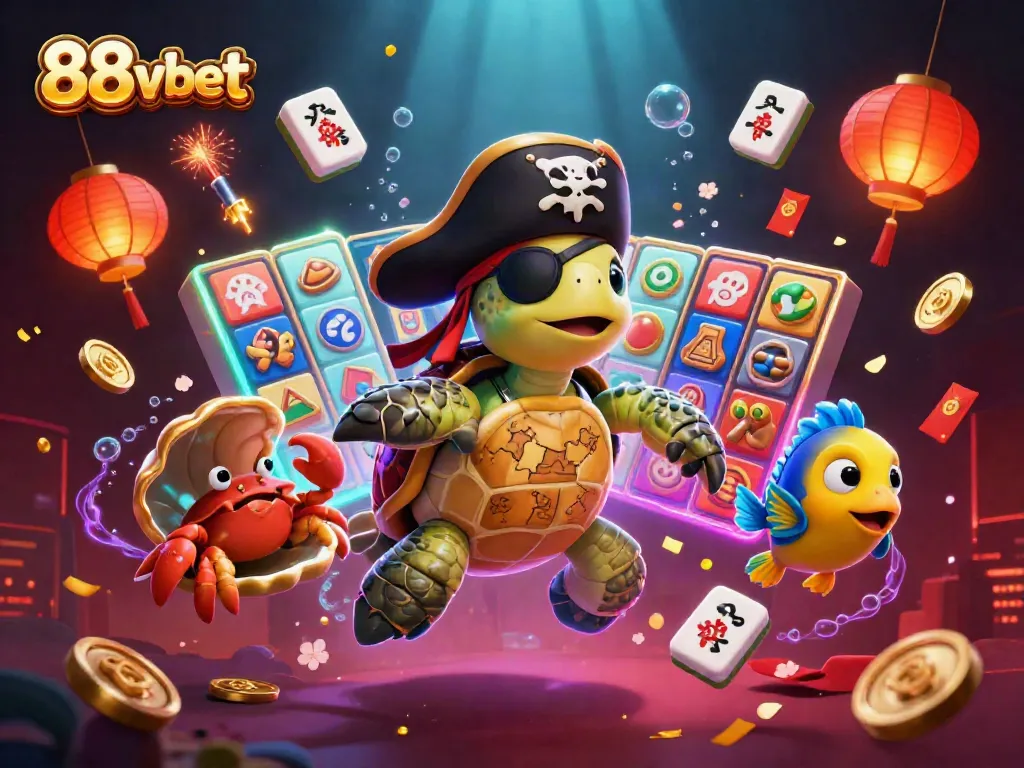 Experience exciting gameplay at 88vbet with colorful slots and vibrant casino elements.
