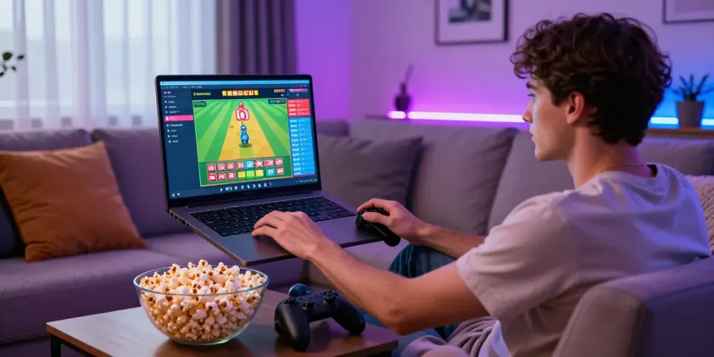 Seribu Toto dalam suasana bermain lotere online yang modern dan elegan.