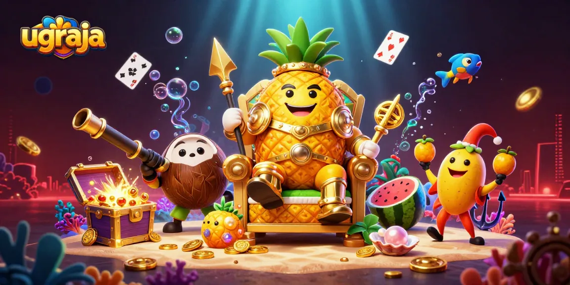 Ugraja menyajikan pengalaman gaming premium dengan simbol keberuntungan dalam desain visual yang menarik.