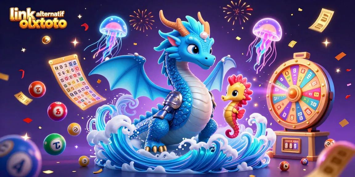 Menangkan hadiah dari link alternatif olxtoto dengan ilustrasi perayaan kasino