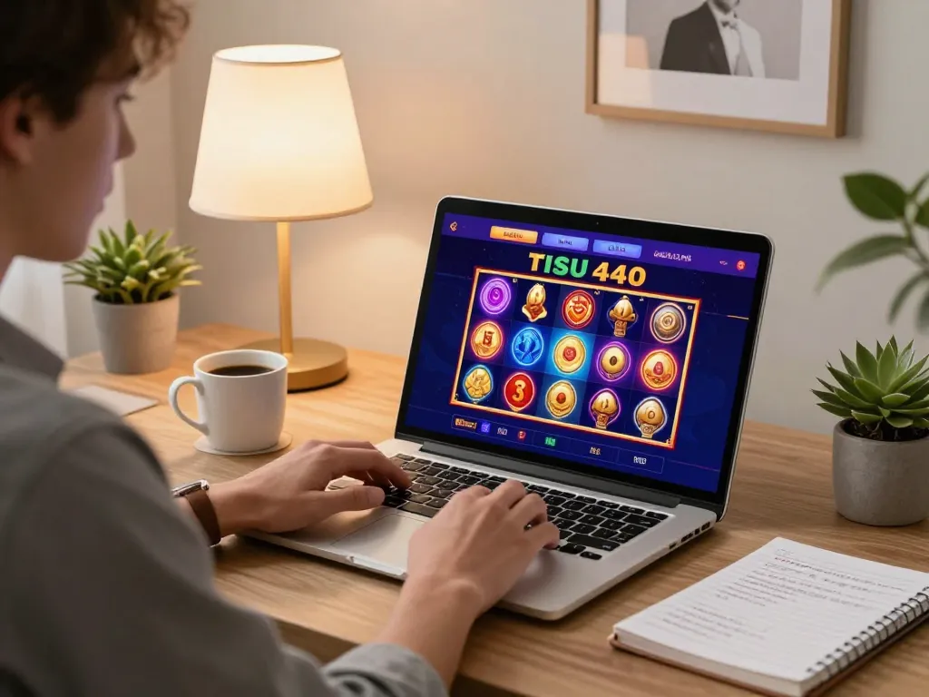 Berpartisipasi dalam game slot online tisu4d di pengaturan rumah yang nyaman dengan suasana hangat.