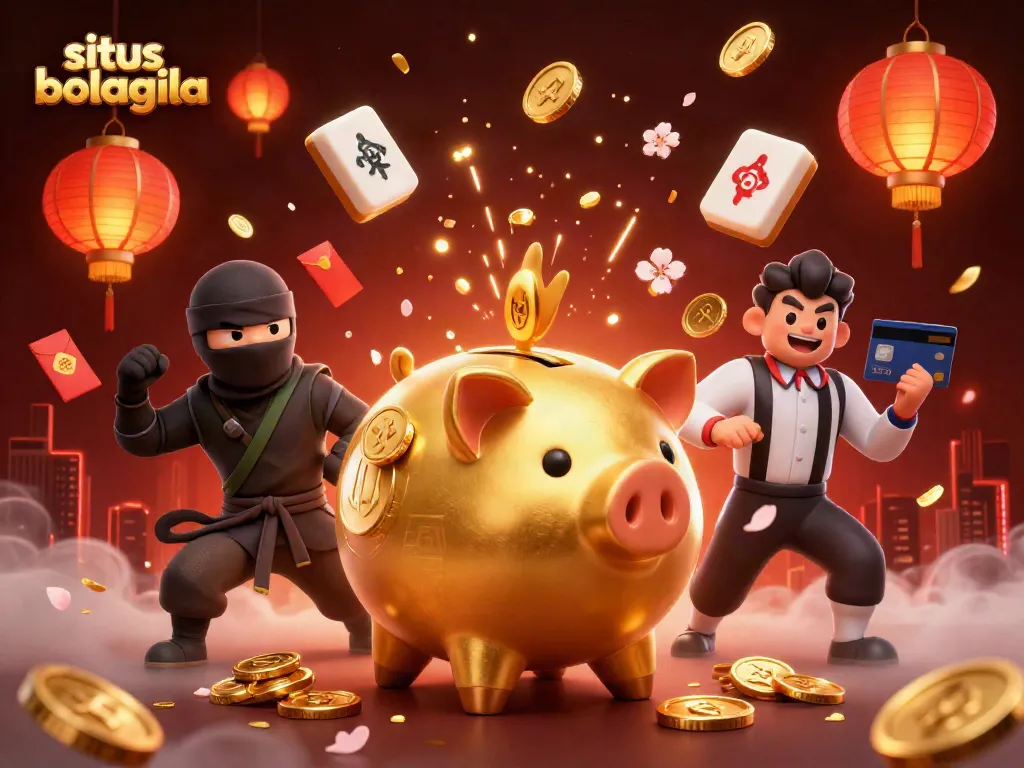 Experience fast features with situs bolagila's exciting 3D cartoon gaming scene featuring vibrant characters.