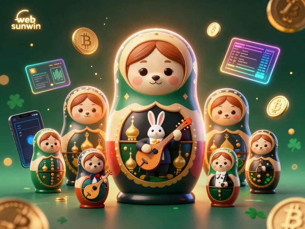 Engage in fun at web sunwin with vibrant casino characters amidst Bitcoin and Ethereum elements.