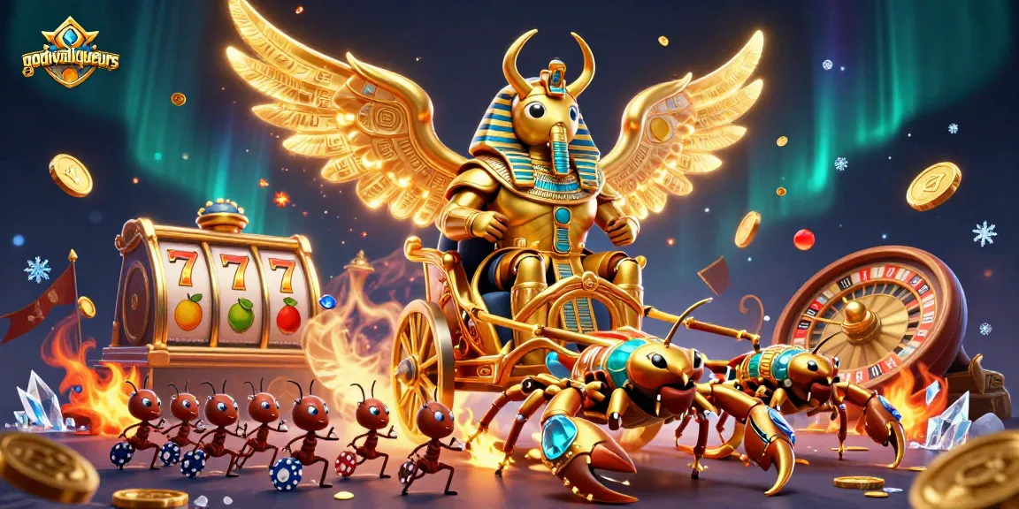 Experience thrilling gaming at godivaliqueurs with vibrant casino elements and dynamic characters.