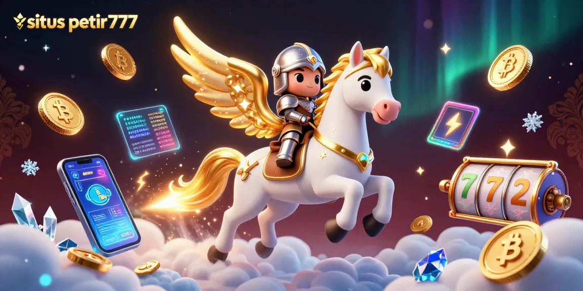 Engage in gaming excitement with situs petir777's celestial characters amidst crypto elements and dazzling slot reels.
