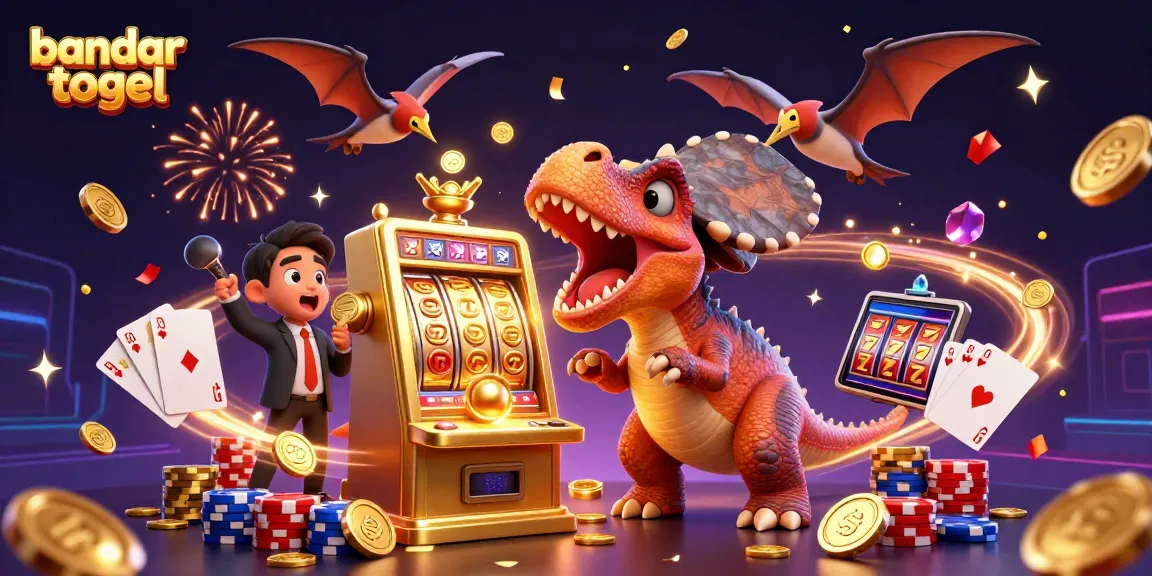 Menyaksikan bandar togel di KOITOTO saat jackpot uang logam berjatuhan dari mesin slot emas.