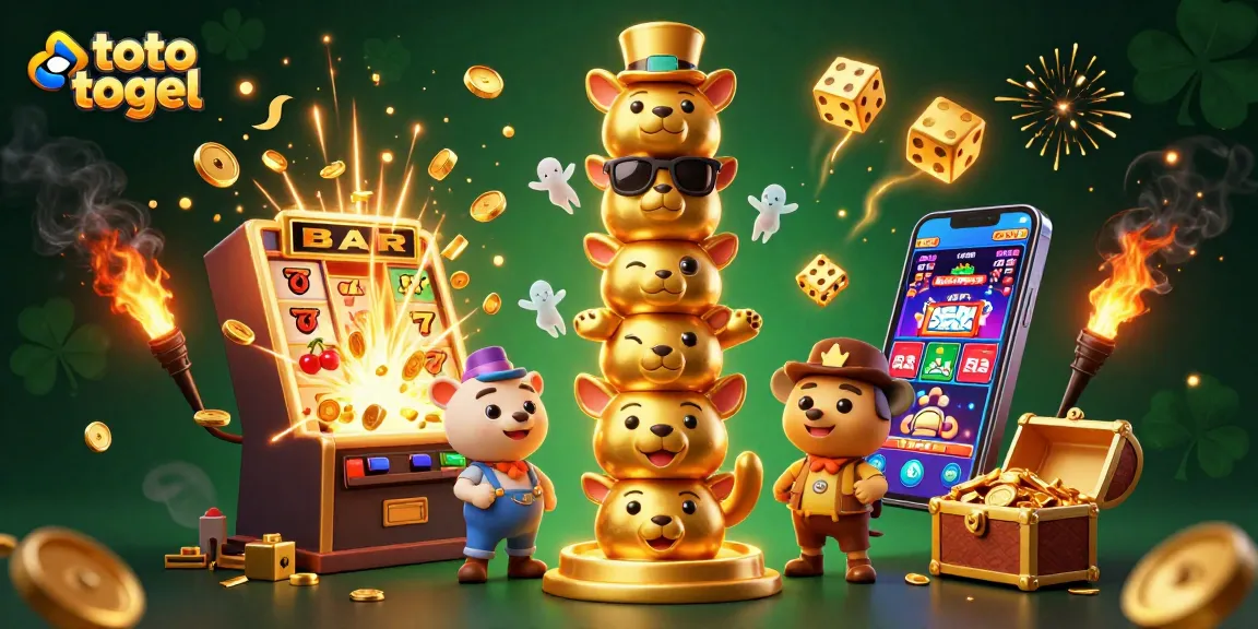 Menangkan toto togel dengan meriah dalam permainan kasino 3D yang penuh warna dan detail.