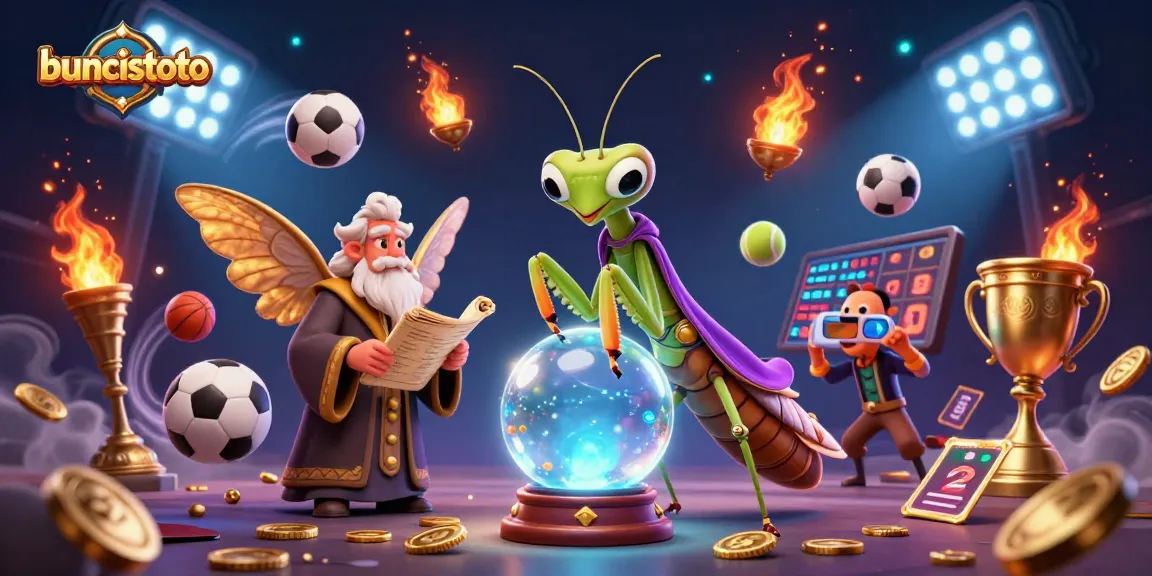 Buncistoto mempersembahkan tayangan berwarna-warni dengan karakter kasino yang penuh aksi, menampilkan pesta olahraga dengan bola dan penghargaan.