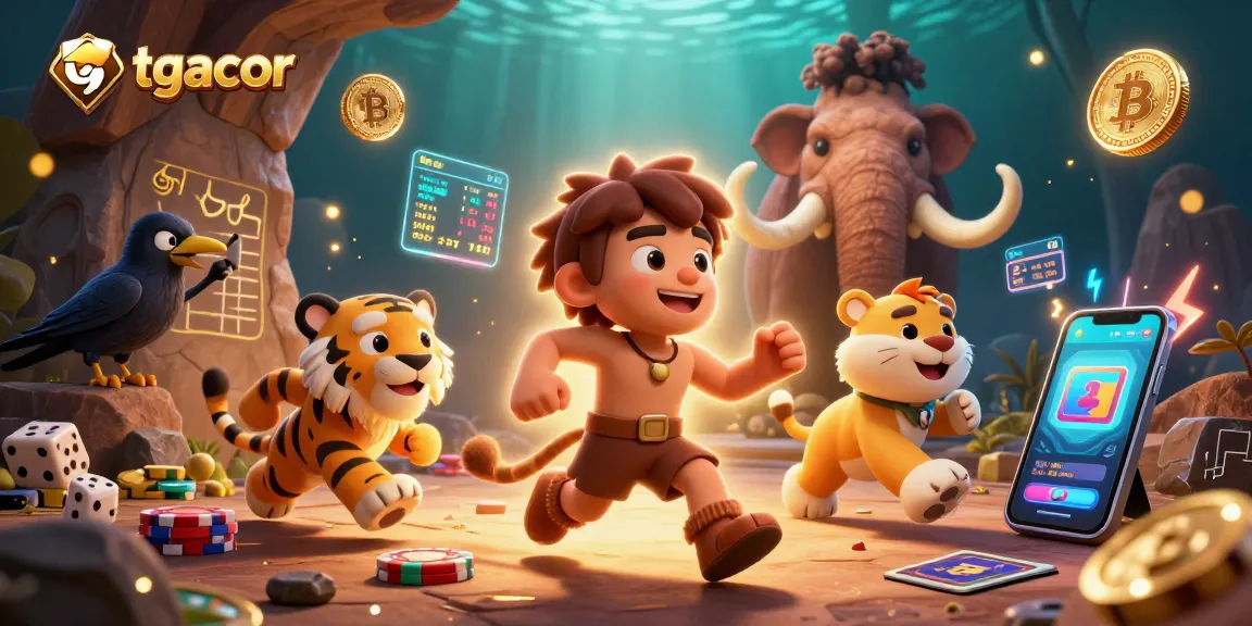 Menghadirkan fitur menarik slot gacor dengan karakter unik antara manusia purba dan harimau sabertooth dalam kasino prasejarah.