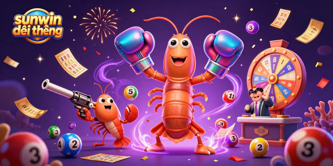 Engage in thrilling lottery excitement with sunwin đổi thưởng featuring vibrant characters and a wealth of game elements.