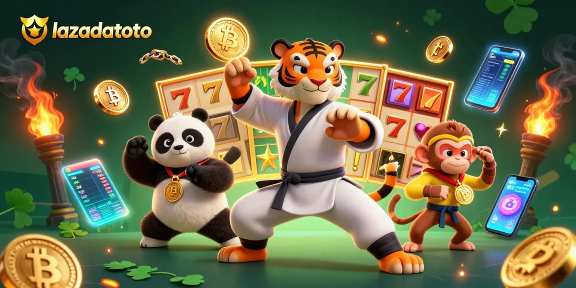 Experience the thrill of winning at lazadatoto with engaging slot games and dynamic visuals.